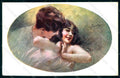 Artist Signed Guerzoni Lady Couple serie 1015-6 BACK ABRADED pc HR1125 – fronte