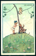 Artist Signed Gareis Children Cupid BKWI 376-5 postcard HR1139 – fronte