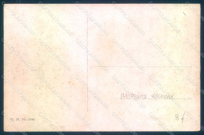 Artist Signed Wichera Glamour Fashion Lady MM Vienne 1195 postcard HR1165 – retro