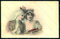 Artist Signed Lady Viennoise Cherry MM Vienne 346 postcard HR1167 – fronte