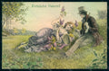 Artist Signed Streyc Couple Viennoise Easter MM Vienne 722 pc HR1176 – fronte