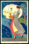 Artist Signed Brunelleschi Lady Propaganda WW1 La Tradotta III Armata pc HR1206 – fronte