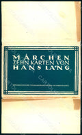 Artist Signed Lang H. Fairy Tales pochette HR1225 – fronte