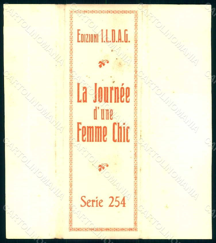 Artist Signed Pickuick La Journee Femme Chic pochette HR1239 – fronte