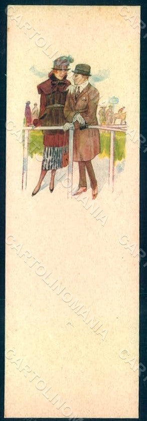 Artist Signed Pickuick Fashion Lady Mode Horse Racing serie 254 postcard HR1241 – fronte