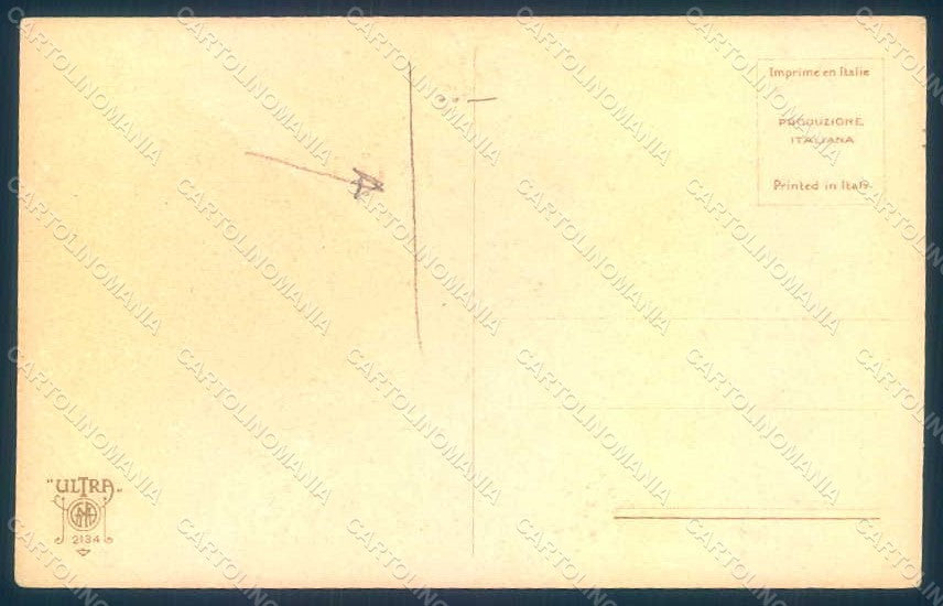 Artist Signed Lombard Fashion Lady Pierrot serie 2134 CEASED postcard HR1244 – retro