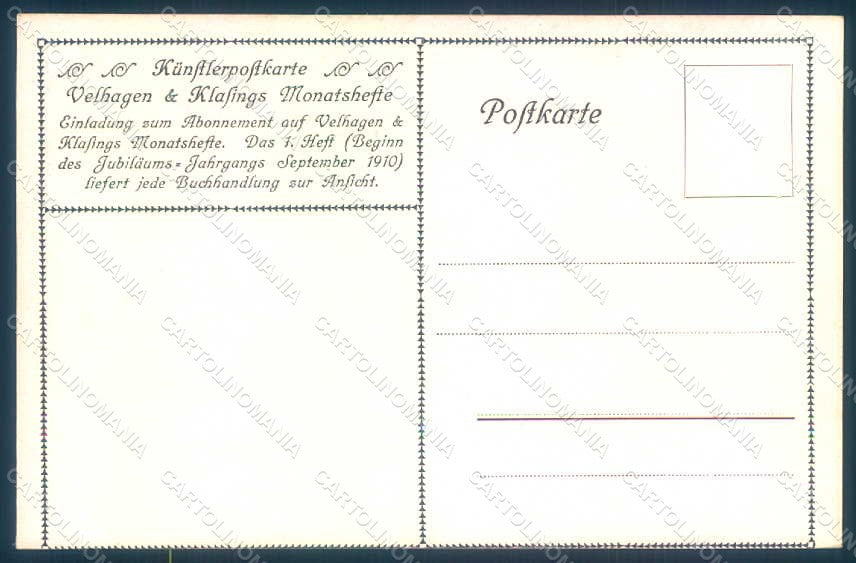 Artist Signed Pfeiffer R. Fashion Lady Harvest postcard HR1245 – retro