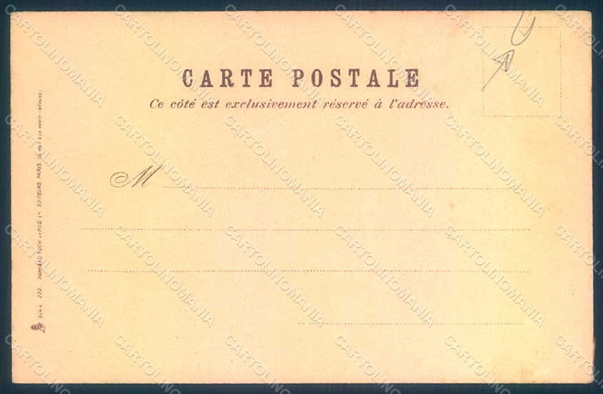 Artist Signed Lady Couple Advertising Arlatte Viennoise Tuck 222 TEAR pc HR1277 – retro