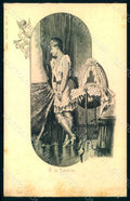 Artist Signed Risque Lady Military Comic Caserne serie 10-11 pc HR1292 – fronte