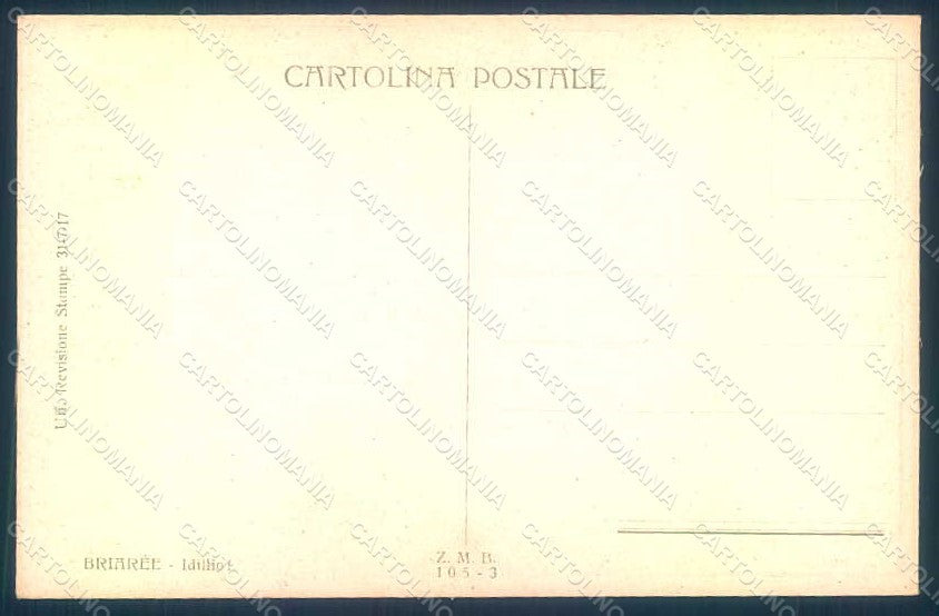 Artist Signed Briaree Romantic Couple serie 105-3 postcard HR1315 – retro