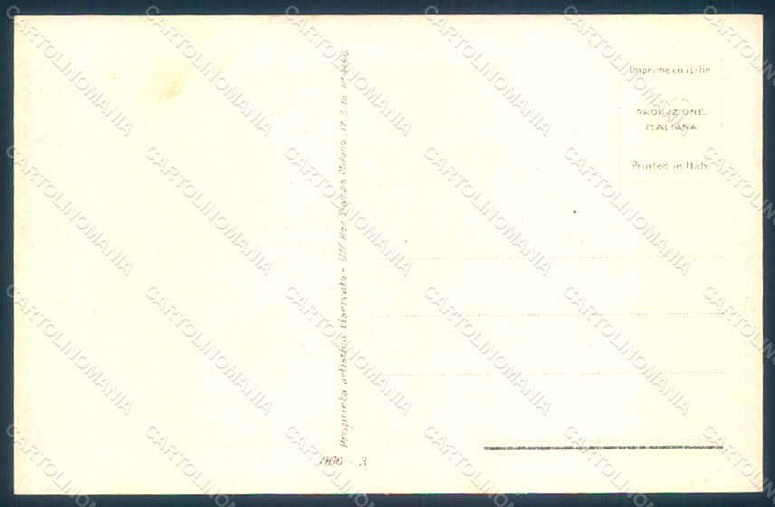 Artist Signed Cenni E. Lady Romantic Couple serie 966-3 postcard HR1353 – retro