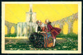 Artist Signed Busi Lady Romantic Couple Degami 1012 postcard HR1395 – fronte