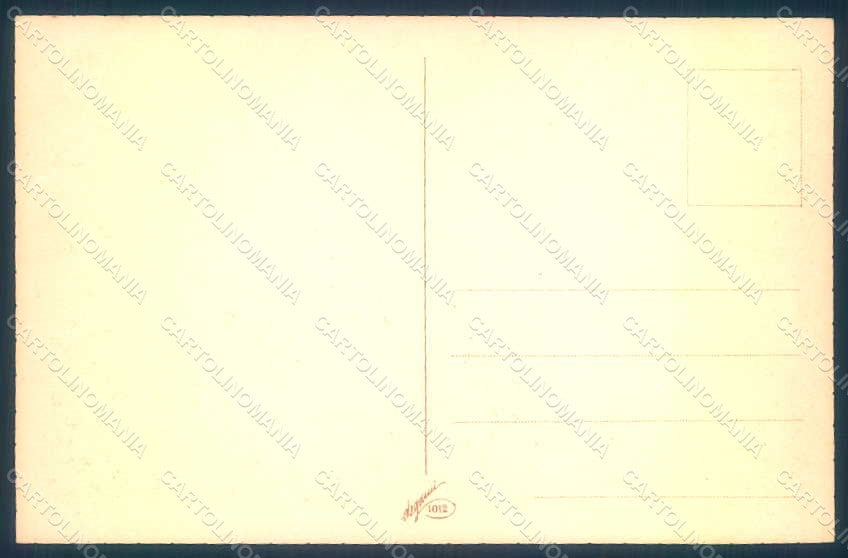 Artist Signed Busi Lady Romantic Couple Degami 1012 postcard HR1395 – retro