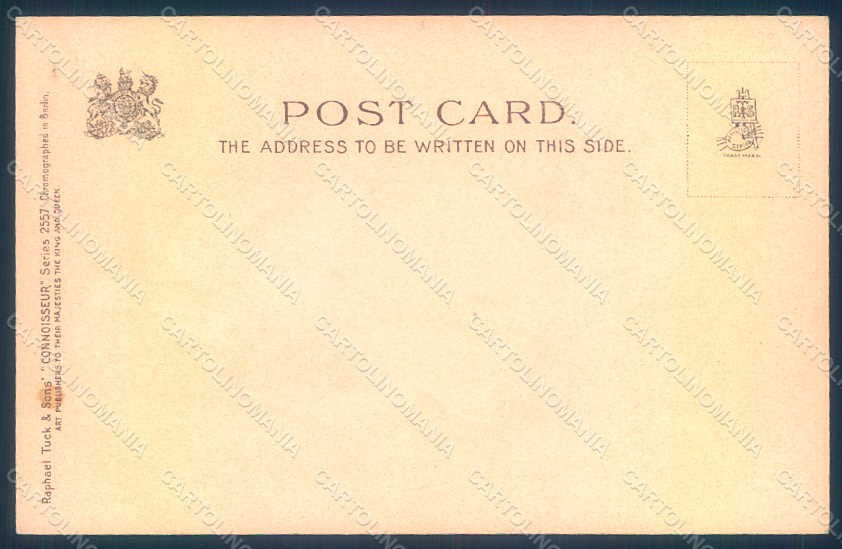 Artist Signed M.C.W. Whishaw Lady Old Style Costumes Tuck 2557 postcard HR1412 – retro