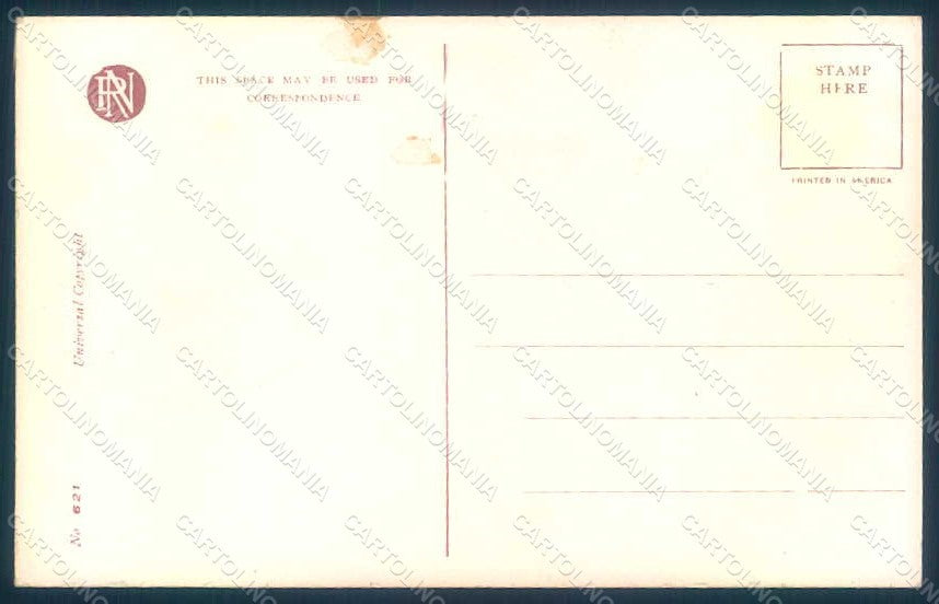 Artist Signed Christy F. Earl Fashion Lady Reinthal 621 ABRADED BACK pc HR1506 – retro