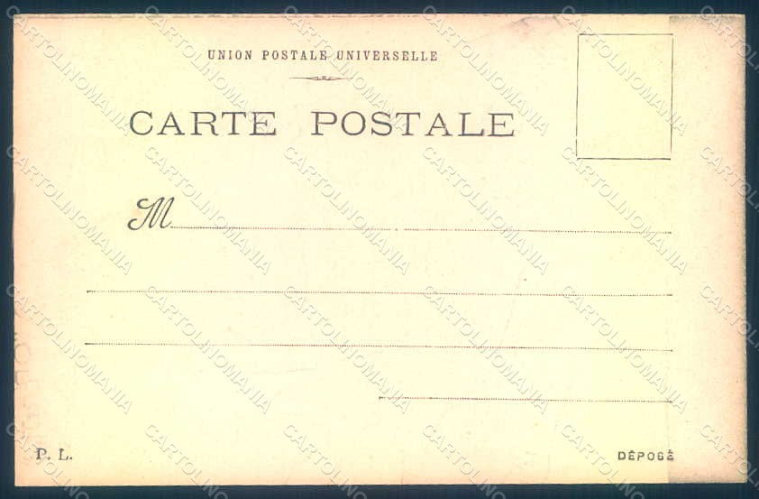 Artist Signed Lobes Riche Almery Opera Lady Man Operette postcard HR1516 – retro