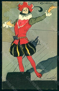 Artist Signed Lobes Riche Almery Opera Lady Singer Man postcard HR1519 – fronte