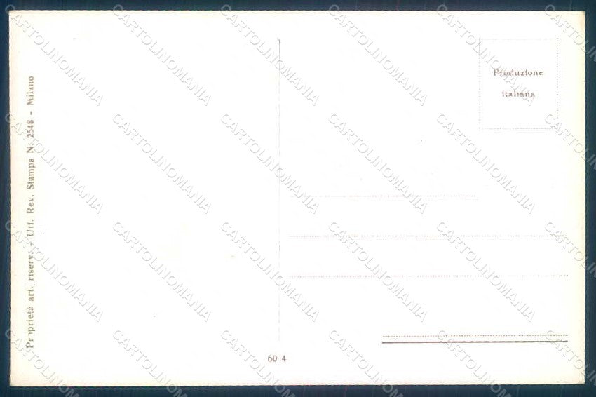 Artist Signed Law Ludson Glamour Fashion Lady Mode serie 60-4 postcard HR1647 – retro