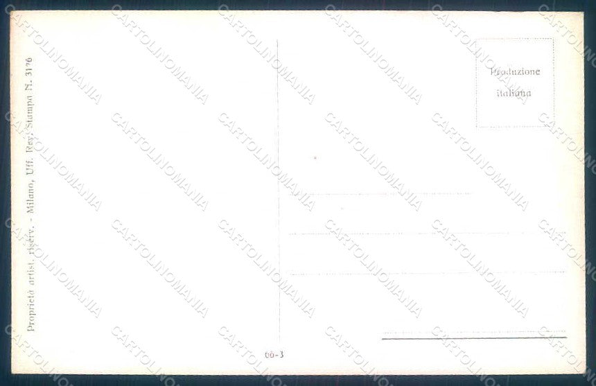 Artist Signed Law Ludson Glamour Fashion Lady Mode serie 66- 3 postcard HR1648 – retro