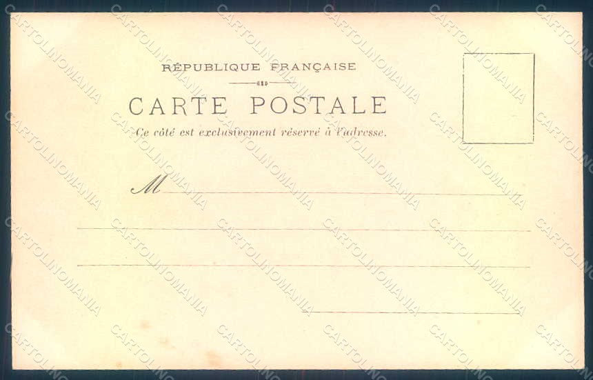 Artist Signed Lady France La Bourgogne Harvest Art Nouveau postcard HR1661 – retro