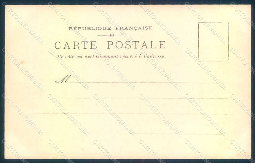 Artist Signed Lady France La Normandie  Art Nouveau postcard HR1664 – retro