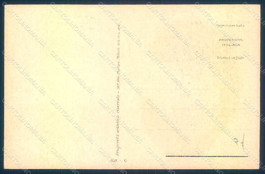 Artist Signed Nanni Glamour Fashion Lady Mode serie 308-6 postcard HR1710 – retro