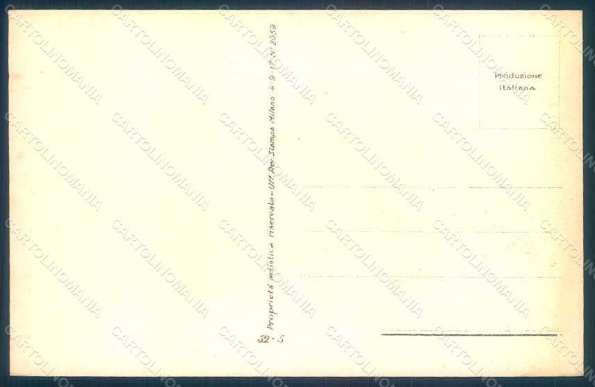 Artist Signed Malugani Glamour Fashion Lady Mode serie 52-5 postcard HR1736 – retro