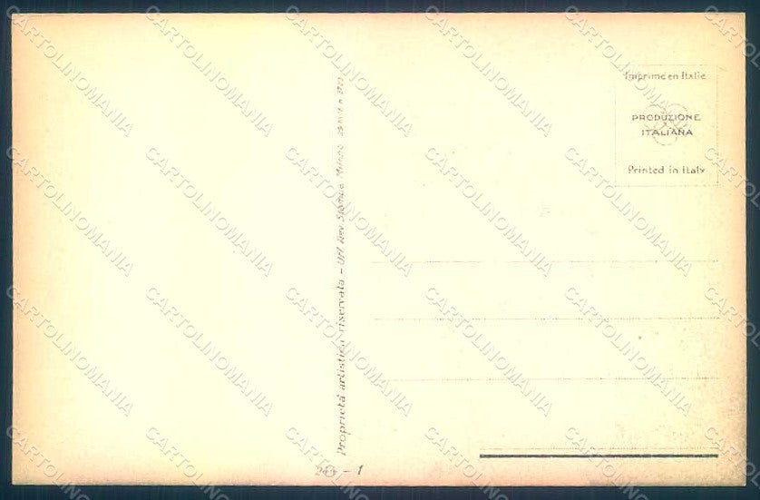 Artist Signed Metlicovitz Lady Romantic Couple serie 244-1 postcard HR1742 – retro