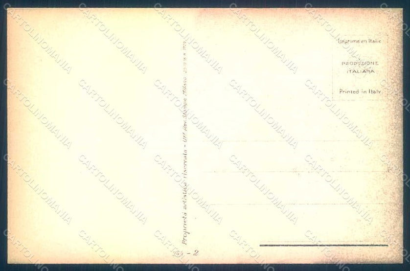 Artist Signed Metlicovitz Lady Romantic Couple serie 244-2 postcard HR1744 – retro