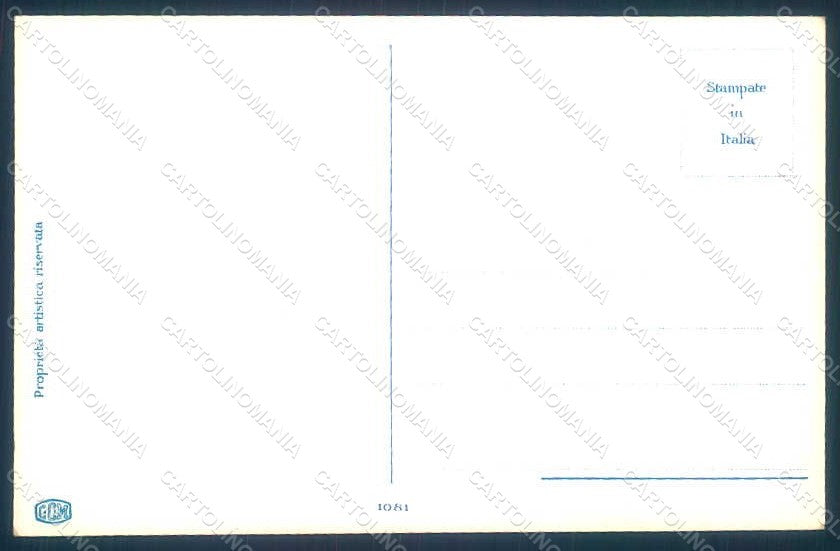 Artist Signed Willy Risque Lady serie 1081 postcard HR1775 – retro