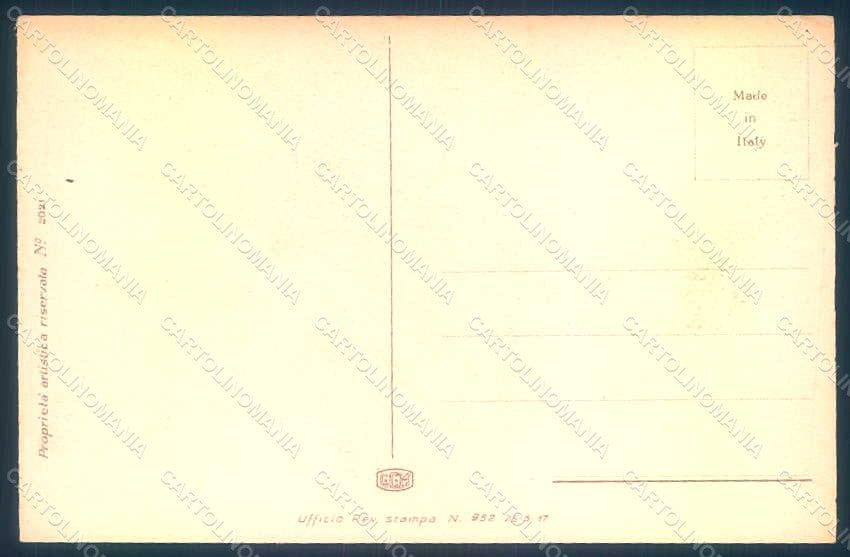 Artist Signed Rappini Glamour Fashion Lady Mode serie 2021 postcard HR1789 – retro