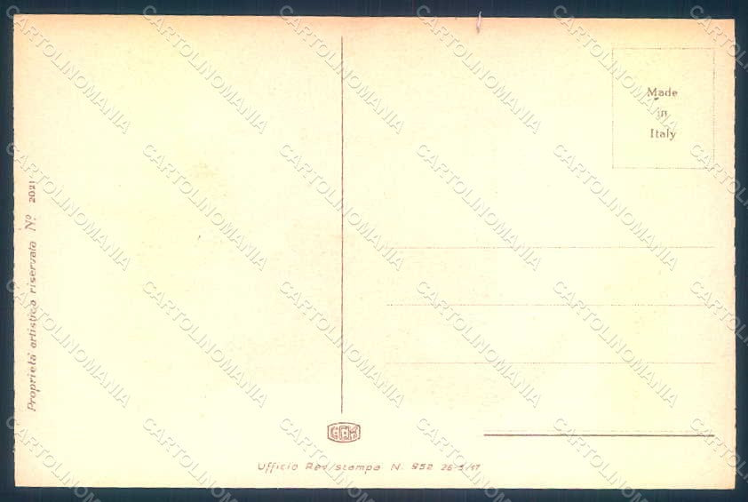 Artist Signed Rappini Glamour Fashion Lady Mode serie 2021 postcard HR1790 – retro