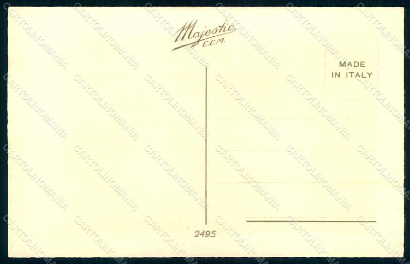 Artist Signed Gobbi Lady Romantic Couple Art Deco serie 2495 postcard HR1820 – retro