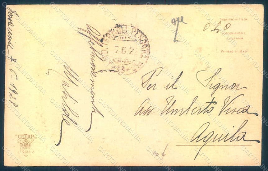 Artist Signed LombardLady Romantic Couple serie 2133 postcard HR1822 – retro