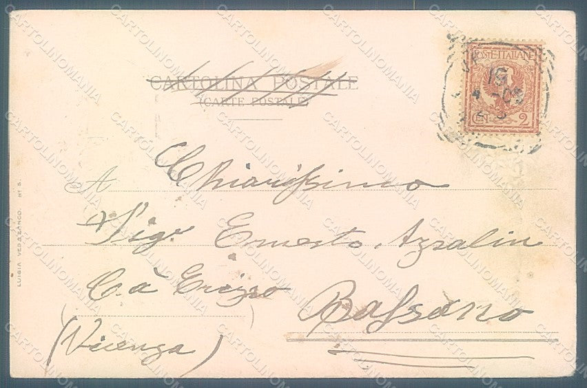 Italy Venezia Expo Palazzo Principale Gruss Relief postcard HR1919 – retro