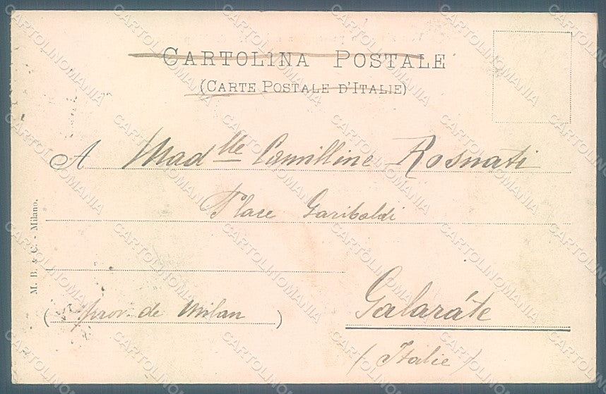 Italy Venezia IV Expo 1901 Esposizione Arte Parco postcard HR1939 – retro