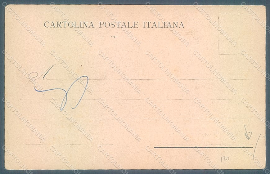 Artist Signed Lady Venezia IV Expo 1901 Esposizione Arte CORNER CREASE pc HR1941 – retro