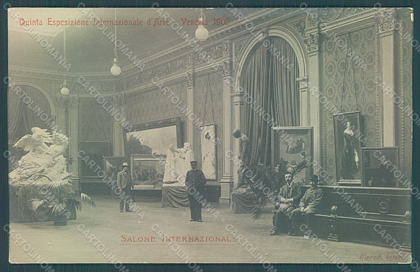 Italy Venezia V Expo 1903 Esposizione Arte Photo RPPC postcard HR1942 – fronte