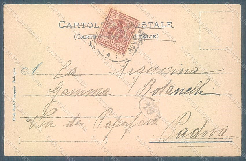 Artist Signed Tito Lady Venezia VI Expo 1905 Esposizione Arte postcard HR1950 – retro