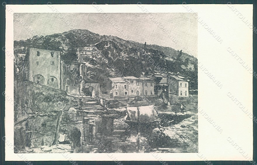 Artist Signed Monti C. Venezia XVII Expo 1930 Esposizione Arte postcard HR1976 – fronte
