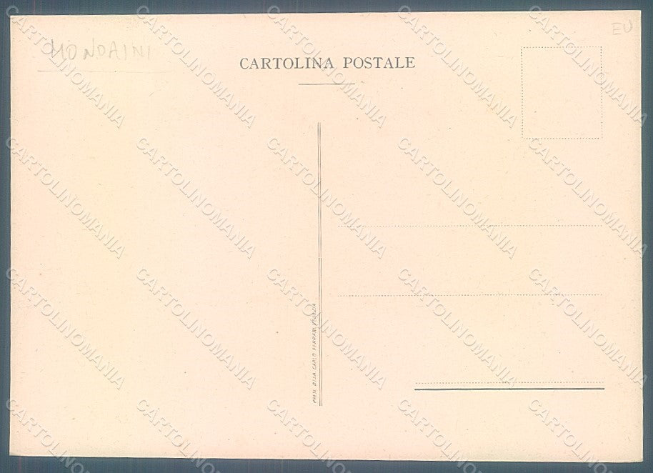 Artist Signed Mondaini Venezia XXII Expo 1940 Arte Fascismo FG postcard HR1983 – retro