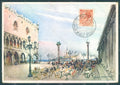 Artist Signed Carrara Venezia XXIX Expo 1958 Esposizione Arte postcard HR1987 – fronte