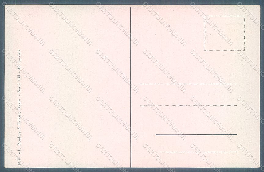 Artist Signed Rie Cramer Lady May The Bride Seasons serie 134 postcard HR1998 – retro
