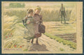 Artist Signed Hey P. Children Morgenlied postcard HR2007 – fronte