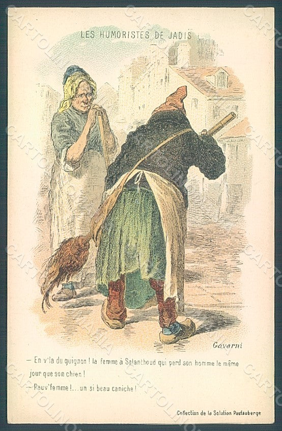 Artist Gavarni Les Humoristes de Jadis Collection Solution Paufauberge pc HR2014 – fronte