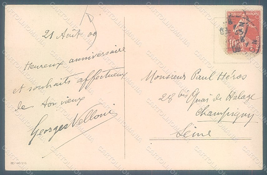Artist Signed Parkinson E Dutch Children Sea Dondorf 210 WRINKLE postcard HR2033 – retro