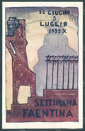 Artist Signed Faenza Ceramiche Expo 1932 postcard HR2063 – fronte