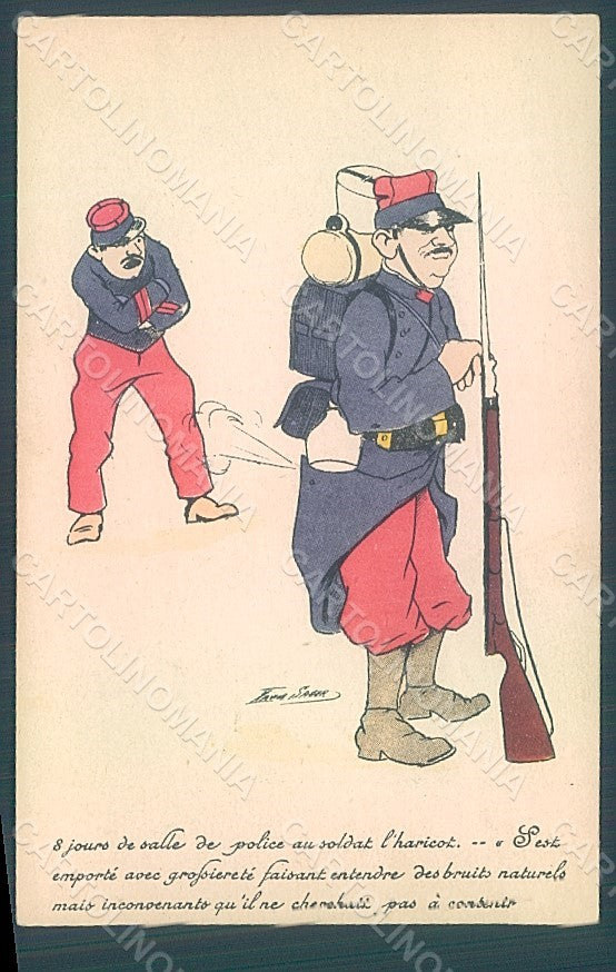 Artist Signed Sager X. Military Soldier Uniform Comic serie 4573 postcard HR2114 – fronte