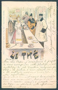 Artist Signed Abeille J. Lady Art Nouveau Le The serie 226 postcard HR2118 – fronte