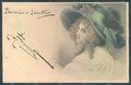 Artist Signed Wichera Glamour Fashion Lady Viennoise M.M.Vienne 112 pc HR2130 – fronte